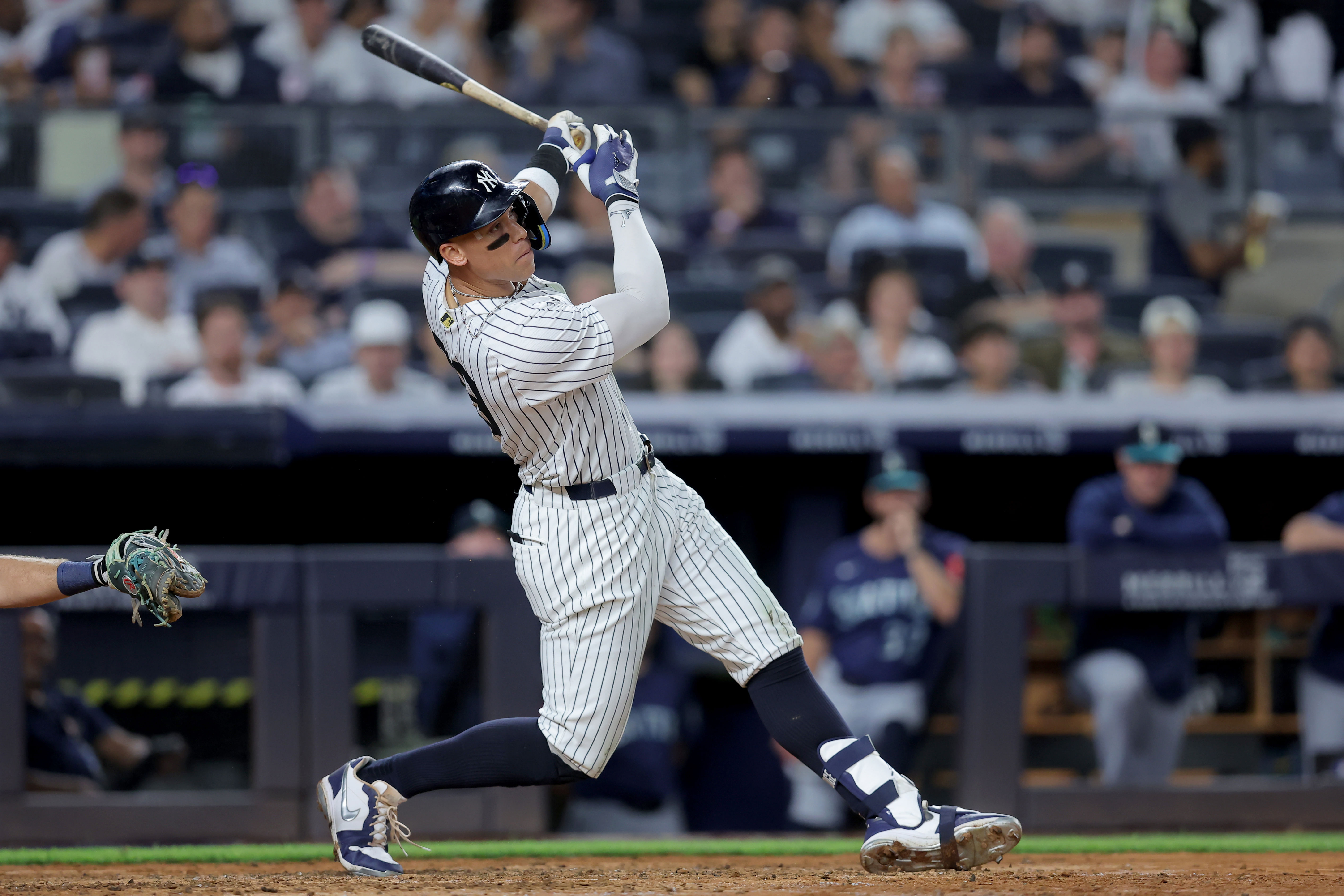 Aaron Judge could send one deep into the seats tonight (Credits: IMAGN)